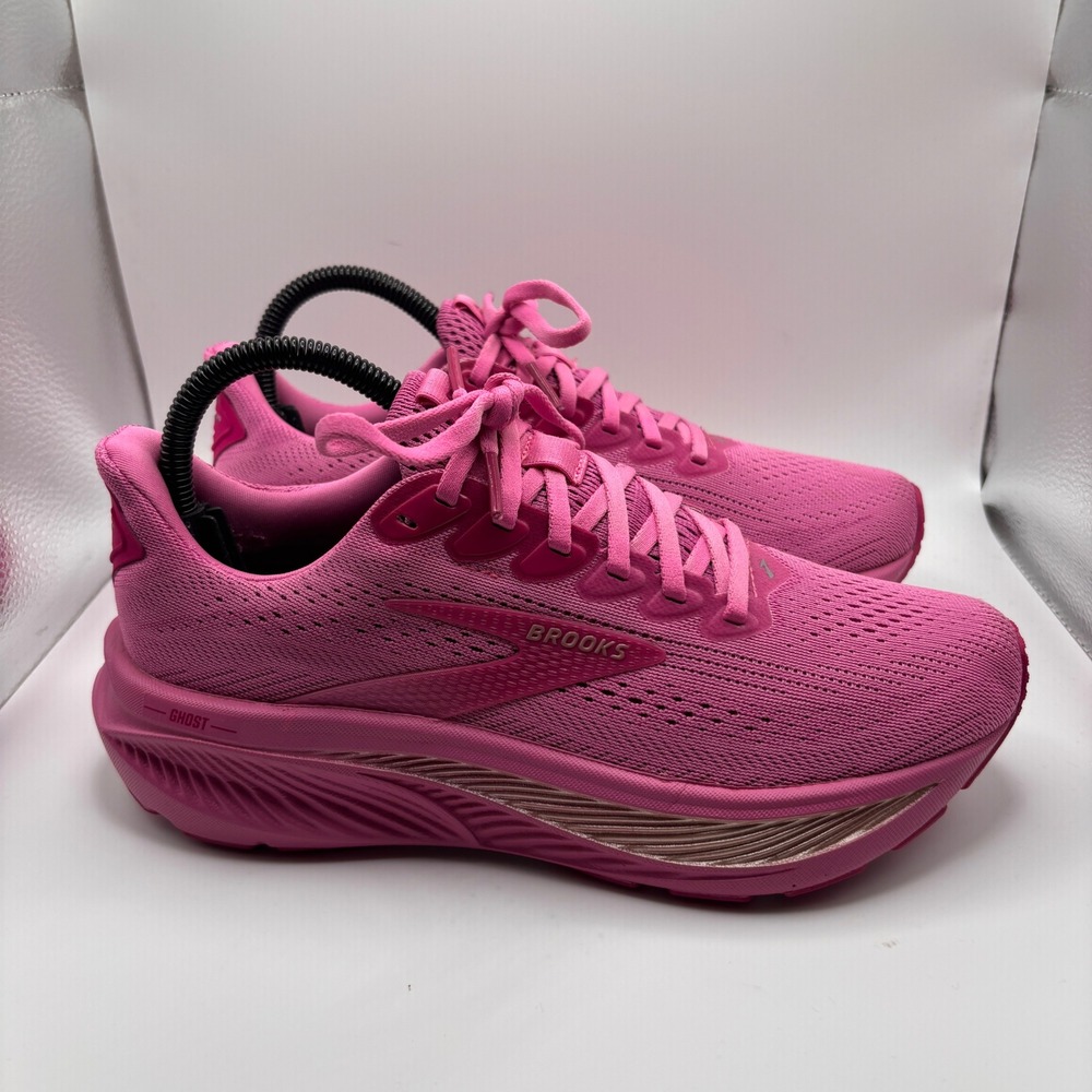 Brooks Hot Pink Ghost 17 Running Shoes Women's Size 7.5 1204311B648 - Picture 6 of 8